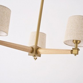 Люстра на штанге Imperiumloft Jorgenson Beige/Light wood STAVRA01 в Златоусте - zlatoust.ok-mebel.com | фото 11
