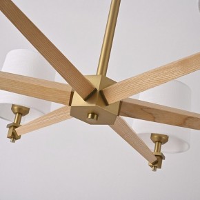 Люстра на штанге Imperiumloft Jorgenson White/Light wood STAVRA01 в Златоусте - zlatoust.ok-mebel.com | фото 13