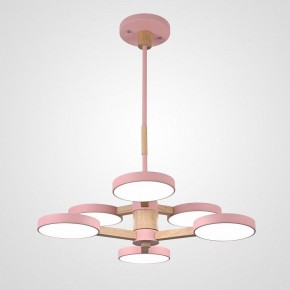 Люстра на штанге Imperiumloft TURNA Pink TURNA-DBL01 в Златоусте - zlatoust.ok-mebel.com | фото