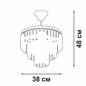 Люстра на штанге Vitaluce V5825 V5825-8/4PL в Златоусте - zlatoust.ok-mebel.com | фото 2