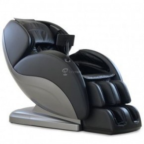 Массажное кресло PS6500 черно-серебряное в Златоусте - zlatoust.ok-mebel.com | фото