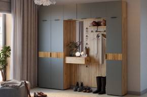 МЕБЕЛЬСОН К12 Прихожая (графит) в Златоусте - zlatoust.ok-mebel.com | фото