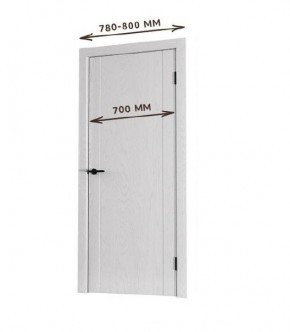 Межкомнатная дверь Bolivar Каньон браун (комплект) 700 в Златоусте - zlatoust.ok-mebel.com | фото
