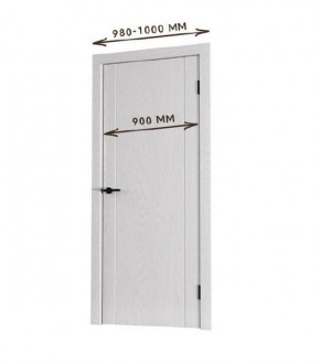 Межкомнатная дверь Bolivar Каньон браун (комплект) 900 в Златоусте - zlatoust.ok-mebel.com | фото