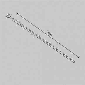 Модульный светильник Maytoni Basis C100CL-L1000-24W3-6K-BS в Златоусте - zlatoust.ok-mebel.com | фото 6