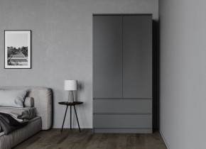 МОРИ МШ 900.1 Шкаф (графит) в Златоусте - zlatoust.ok-mebel.com | фото 2