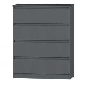 МС "Хилтон" Комод №1 800 (4 ящ.) графит в Златоусте - zlatoust.ok-mebel.com | фото 2