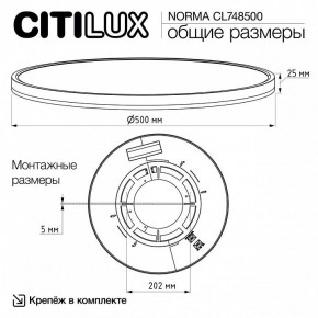 Накладной светильник Citilux Norma CL748500 в Златоусте - zlatoust.ok-mebel.com | фото 11