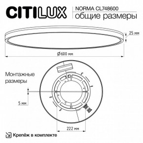 Накладной светильник Citilux Norma CL748600 в Златоусте - zlatoust.ok-mebel.com | фото 10
