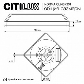Накладной светильник Citilux Norma CL748K301 в Златоусте - zlatoust.ok-mebel.com | фото 11