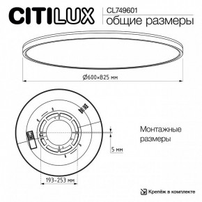 Накладной светильник Citilux NORMA CL749601 в Златоусте - zlatoust.ok-mebel.com | фото 11