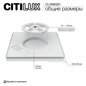 Накладной светильник Citilux Norma CL749K301 в Златоусте - zlatoust.ok-mebel.com | фото 13