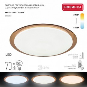 Накладной светильник Эра Классик SPB-6-70-RC Saturn (B) в Златоусте - zlatoust.ok-mebel.com | фото 2