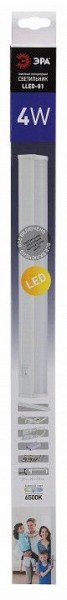 Накладной светильник Эра  LLED-01-04W-6500-W в Златоусте - zlatoust.ok-mebel.com | фото 4