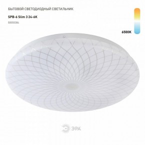 Накладной светильник Эра Slim SPB-6 Slim 3 24-6K в Златоусте - zlatoust.ok-mebel.com | фото 2