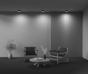 Накладной светильник Maytoni Zon C032CL-12W2.7K-RD-B в Златоусте - zlatoust.ok-mebel.com | фото 6