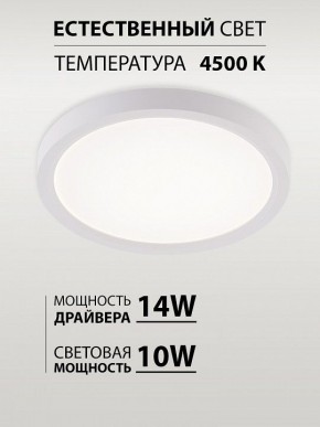 Накладной светильник Natali Kovaltseva PLAIN LED LAMPS 81113/1C в Златоусте - zlatoust.ok-mebel.com | фото 4