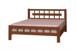 НАТАЛИ-5 Кровать из массива (Орех) в Златоусте - zlatoust.ok-mebel.com | фото 2