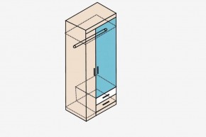 НИКА Н10з Шкаф для одежды в Златоусте - zlatoust.ok-mebel.com | фото 4