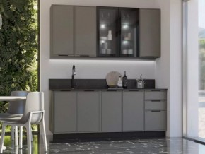 НИКОЛЬ Кухонный гарнитур 2000/900 в Златоусте - zlatoust.ok-mebel.com | фото 3
