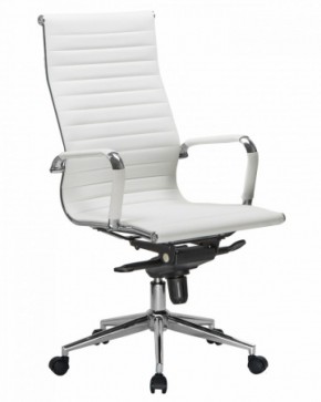Офисное кресло для руководителей DOBRIN CLARK LMR-101F белый в Златоусте - zlatoust.ok-mebel.com | фото