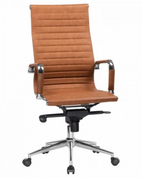 Офисное кресло для руководителей DOBRIN CLARK LMR-101F светло-коричневый №321 в Златоусте - zlatoust.ok-mebel.com | фото