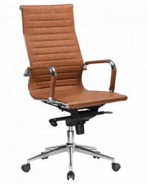 Офисное кресло для руководителей DOBRIN CLARK LMR-101F светло-коричневый №321 в Златоусте - zlatoust.ok-mebel.com | фото 2
