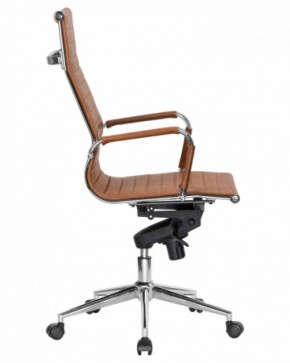 Офисное кресло для руководителей DOBRIN CLARK LMR-101F светло-коричневый №321 в Златоусте - zlatoust.ok-mebel.com | фото 3