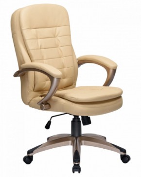 Офисное кресло для руководителей DOBRIN DONALD LMR-106B бежевый в Златоусте - zlatoust.ok-mebel.com | фото