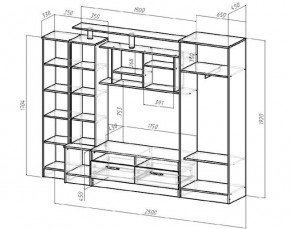 ОСКАР Гостиная (ЯШТ/ЯШС) в Златоусте - zlatoust.ok-mebel.com | фото 2