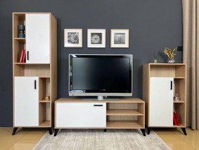 ОСКАР TRIO Гостиная (дуб золотой/белый) в Златоусте - zlatoust.ok-mebel.com | фото 2