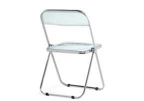 Пластиковый стул Fold складной clear gray-blue в Златоусте - zlatoust.ok-mebel.com | фото 4