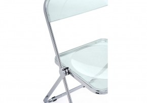Пластиковый стул Fold складной clear gray-blue в Златоусте - zlatoust.ok-mebel.com | фото 7