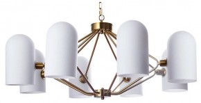 Подвесная люстра Arte Lamp Cassel A5454LM-8PB в Златоусте - zlatoust.ok-mebel.com | фото