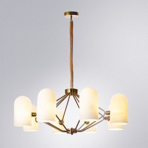 Подвесная люстра Arte Lamp Cassel A5454LM-8PB в Златоусте - zlatoust.ok-mebel.com | фото 3