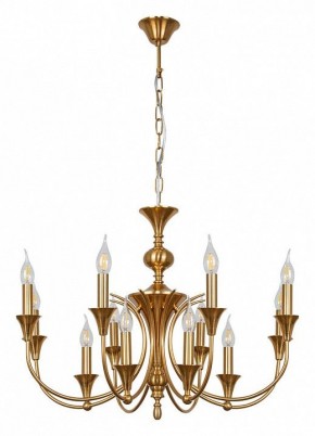 Подвесная люстра Arte Lamp Collinetta A4094LM-12PB в Златоусте - zlatoust.ok-mebel.com | фото 2