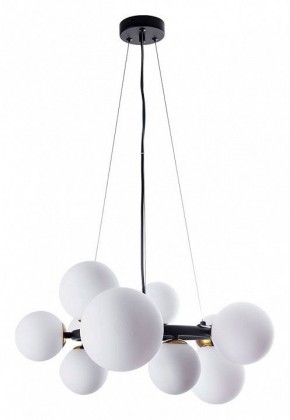 Подвесная люстра Arte Lamp Gemini A2243SP-10BK в Златоусте - zlatoust.ok-mebel.com | фото 2