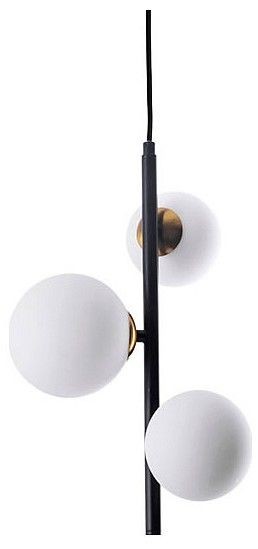 Подвесная люстра Arte Lamp Gemini A2243SP-3BK в Златоусте - zlatoust.ok-mebel.com | фото