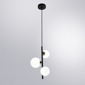 Подвесная люстра Arte Lamp Gemini A2243SP-3BK в Златоусте - zlatoust.ok-mebel.com | фото 3