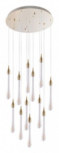 Подвесная люстра Arte Lamp Raindrop A1803LM-36PB в Златоусте - zlatoust.ok-mebel.com | фото
