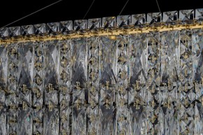 Подвесная люстра Arti Lampadari Ovindoli Gold Ovindoli L 1.5.80x30.100 G в Златоусте - zlatoust.ok-mebel.com | фото 4