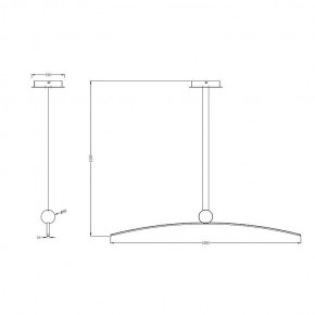 Подвесной светильник Arte Lamp Arno A3362SP-25BK в Златоусте - zlatoust.ok-mebel.com | фото 3