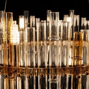 Подвесной светильник Arte Lamp Crystalla A4111LM-16GO в Златоусте - zlatoust.ok-mebel.com | фото 6