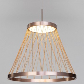 Подвесной светильник Eurosvet Cesta 40016/1 LED коричневый в Златоусте - zlatoust.ok-mebel.com | фото