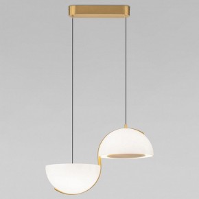 Подвесной светильник Eurosvet Emisfero 50083/2 LED золото в Златоусте - zlatoust.ok-mebel.com | фото