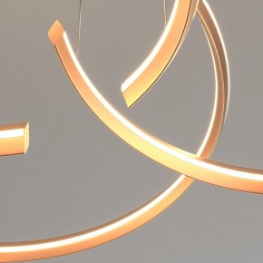 Подвесной светильник Eurosvet Gap 90180/3 золото в Златоусте - zlatoust.ok-mebel.com | фото 6