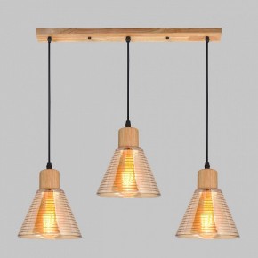 Подвесной светильник Imex MD.5870 MD.5870-3-P-WOOD+BK в Златоусте - zlatoust.ok-mebel.com | фото 2