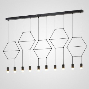 Подвесной светильник Imperiumloft Via Wireflow polyhedral Via01 в Златоусте - zlatoust.ok-mebel.com | фото