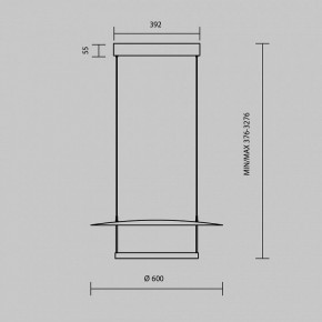 Подвесной светильник Maytoni Ambience MOD280PL-L30B3K1 в Златоусте - zlatoust.ok-mebel.com | фото 4