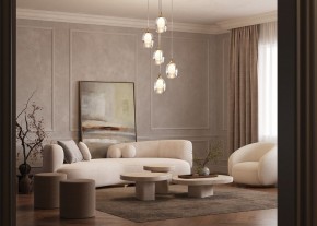 Подвесной светильник Maytoni Aura MOD016PL-05BS в Златоусте - zlatoust.ok-mebel.com | фото 4